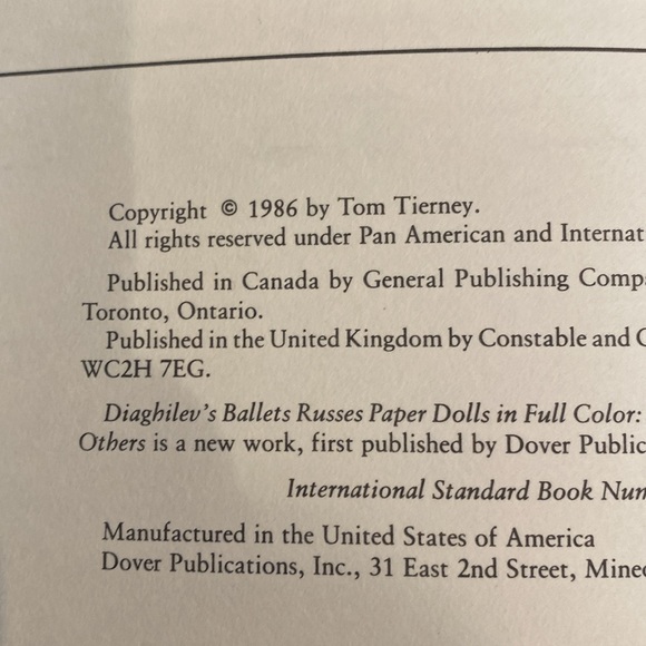 Vintage Russian ballet dancing paper dolls - Picture 2 of 10